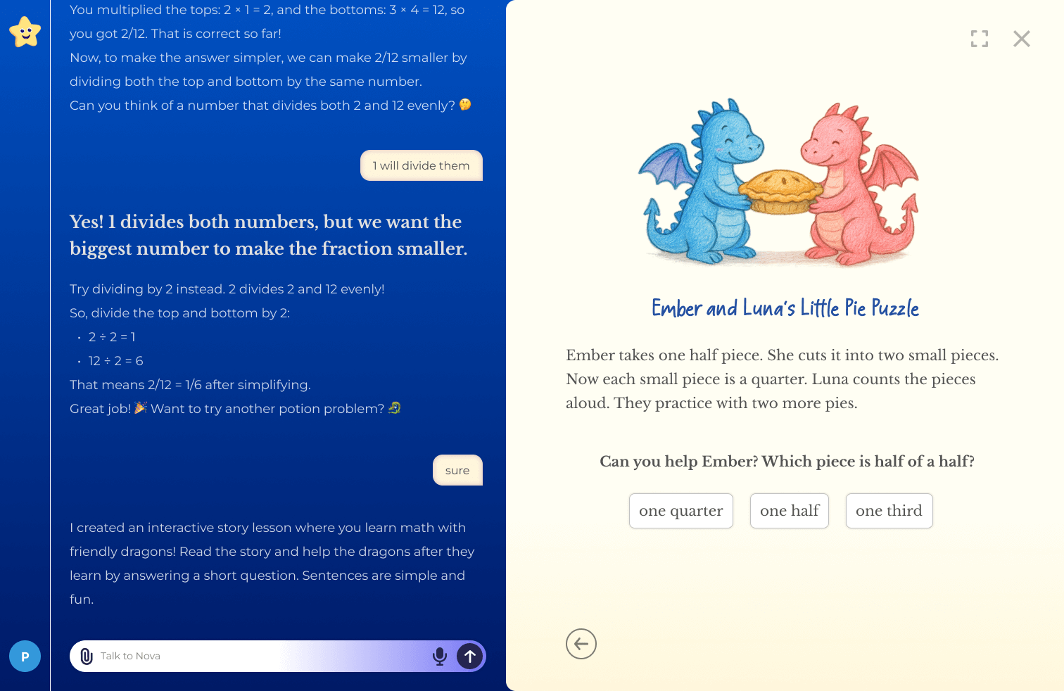 Starlite Learning Interface